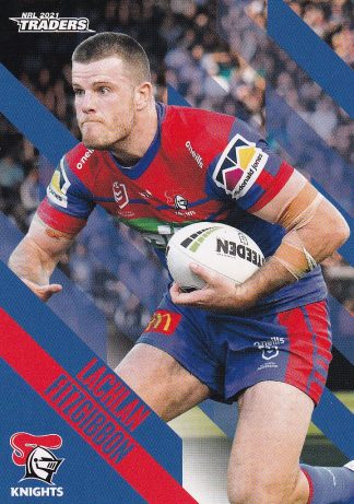 2021 NRL Traders Common Card - Base 074 Lachlan Fitzgibbon Newcastle Knights