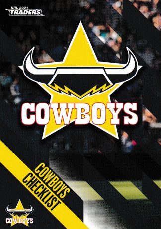 2021 NRL Traders Team Master Set #4 - North QLD Cowboys