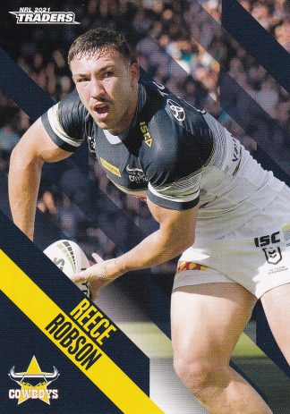 2021 NRL Traders Common Card - Base 088 Reece Robson North QLD Cowboys
