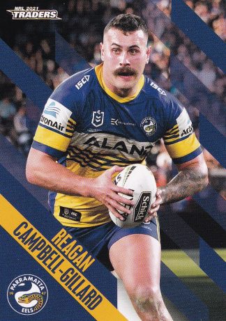 2021 NRL Traders Common Card - Base 093 Reagan Campbell-Gillard Parramatta Eels