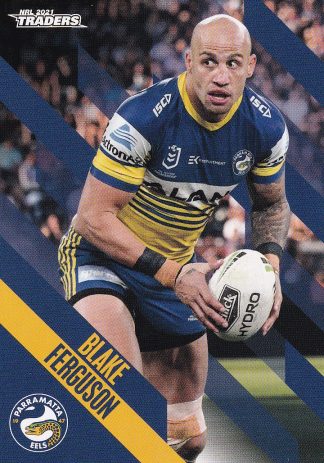 2021 NRL Traders Common Card - Base 094 Blake Ferguson Parramatta Eels