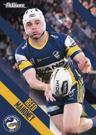 2021 NRL Traders Common Card - Base 096 Reed Mahoney Parramatta Eels