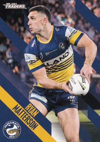 2021 NRL Traders Common Card - Base 097 Ryan Matterson Parramatta Eels