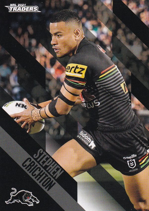 2021 NRL Traders Common Card - Base 103 Stephen Crichton Penrith Panthers