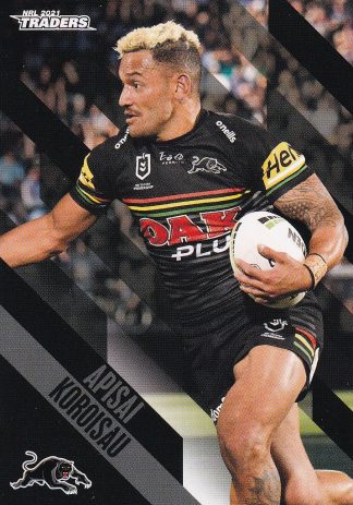 2021 NRL Traders Common Card - Base 107 Apisai Koroisau Penrith Panthers