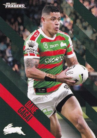 2021 NRL Traders Common Card - Base 113 Dane Gagai South Sydney Rabbitohs