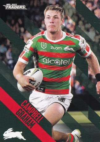 2021 NRL Traders Common Card - Base 114 Campbell Graham South Sydney Rabbitohs