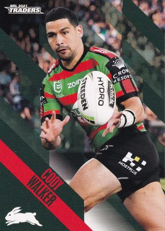 2021 NRL Traders Common Card - Base 120 Cody Walker South Sydney Rabbitohs