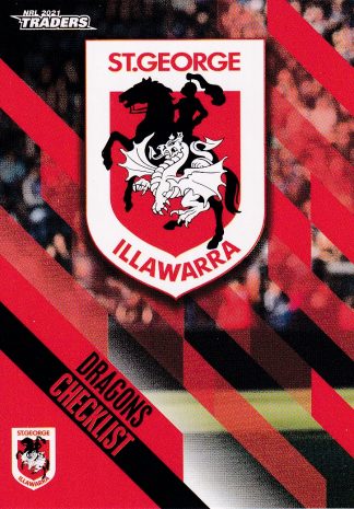 2021 NRL Traders Team Master Set #4 - St George Dragons