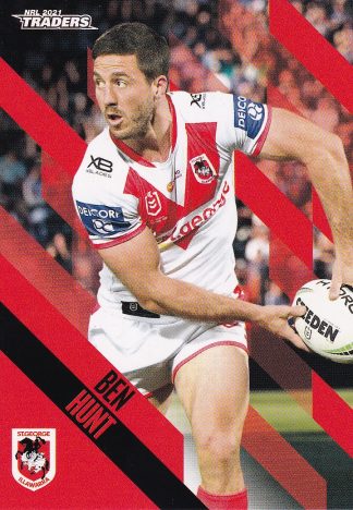 2021 NRL Traders Common Card - Base 124 Ben Hunt St George Dragons