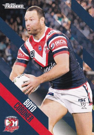 2021 NRL Traders Common Card - Base 132 Boyd Cordner Sydney Roosters