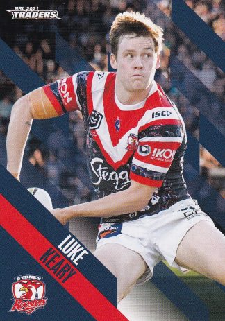 2021 NRL Traders Common Card - Base 135 Luke Keary Sydney Roosters