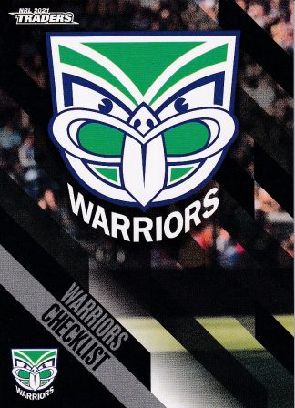 2021 NRL Traders Team Master Set #4 - Warriors