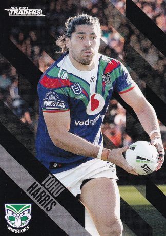 2021 NRL Traders Common Card - Base 143 Tohu Harris Warriors