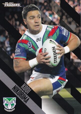 2021 NRL Traders Common Card - Base 148 Kodi Nikorima Warriors