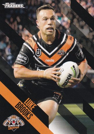 2021 NRL Traders Common Card - Base 153 Luke Brooks Wests Tigers