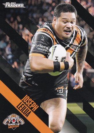 2021 NRL Traders Common Card - Base 155 Joseph Leilua Wests Tigers