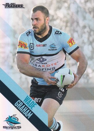 2021 NRL Traders Pearl Specials - PS033 Wade Graham Cronulla Sharks