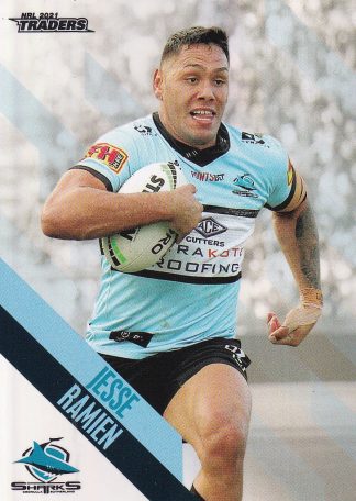 2021 NRL Traders Pearl Specials - PS038 Jesse Ramien Cronulla Sharks