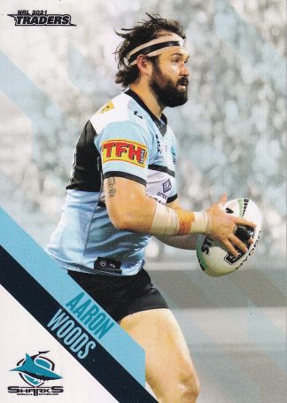 2021 NRL Traders Pearl Specials - PS040 Aaron Woods Cronulla Sharks