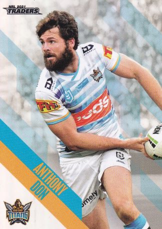 2021 NRL Traders Pearl Specials - PS044 Anthony Don Gold Coast Titans