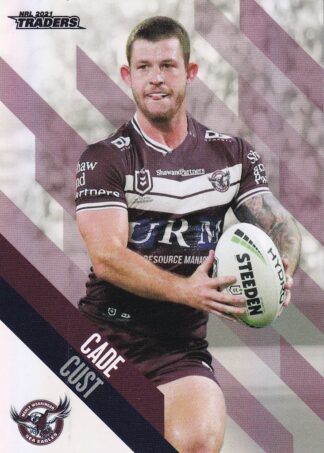 2021 NRL Traders Pearl Specials - PS053 Cade Cust Manly Sea Eagles