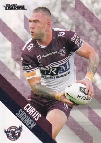 2021 NRL Traders Pearl Specials - PS057 Curtis Sironen Manly Sea Eagles