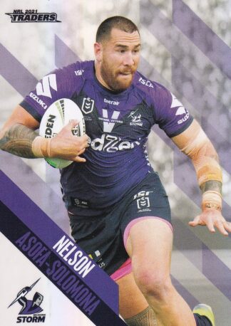 2021 NRL Traders Pearl Specials - PS062 Nelson Asofa-Solomona Melbourne Storm