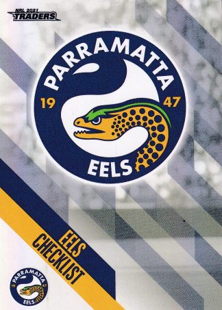 2021 NRL Traders Pearl Specials - PS091 Parramatta Eels Checklist
