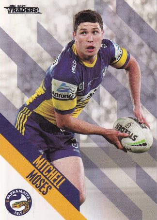 2021 NRL Traders Pearl Specials - PS098 Mitchell Moses Parramatta Eels