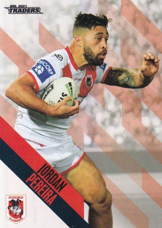 2021 NRL Traders Pearl Specials - PS127 Jordan Pereira St George Dragons