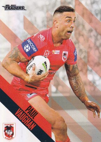 2021 NRL Traders Pearl Specials - PS130 Paul Vaughan St George Dragons