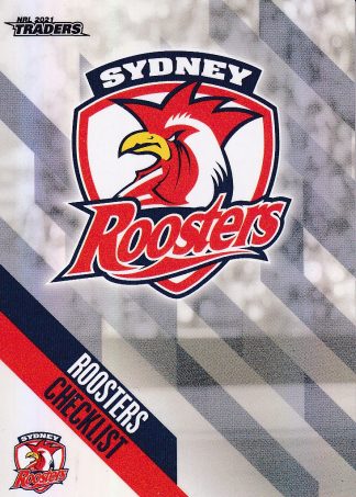 2021 NRL Traders Pearl Specials - PS131 Sydney Roosters Checklist