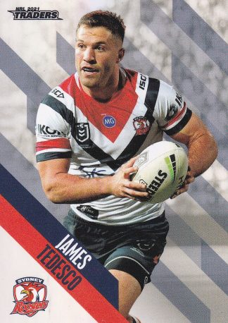 2021 NRL Traders Pearl Specials - PS139 James Tedesco Sydney Roosters