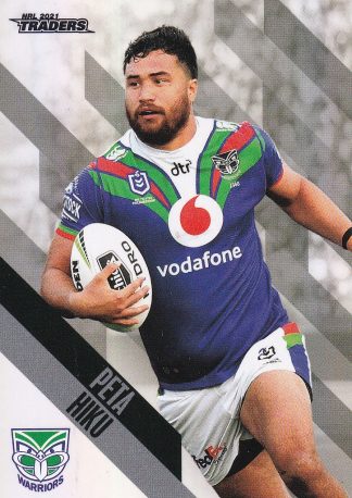 2021 NRL Traders Pearl Specials - PS145 Peta Hiku Warriors