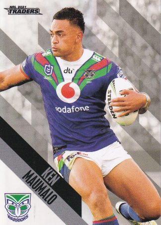 2021 NRL Traders Pearl Specials - PS147 Ken Maumalo Warriors