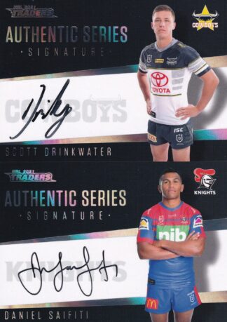 2021 NRL Traders Authentic Signatures Black