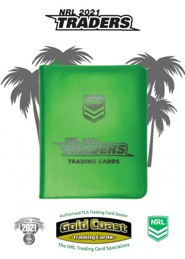 2021 NRL Traders Album With Full Base Set - 160 Common Cards