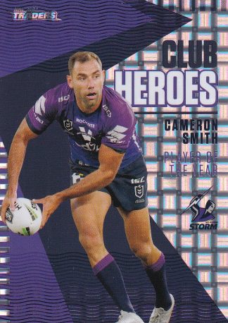 2021 NRL Traders Club Hero Parallel - CHP13 Cameron Smith Melbourne Storm
