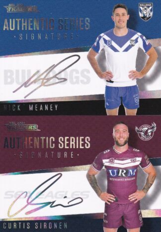2021 NRL Traders Signature Series Silver