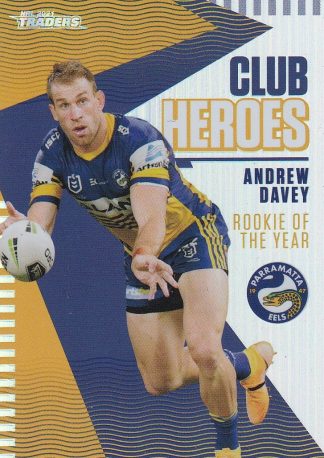 2021 NRL Traders Club Hero - CH20 Andrew Davey Parramatta Eels