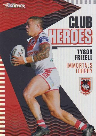 2021 NRL Traders Club Hero - CH26 Tyson Frizell St George Dragons