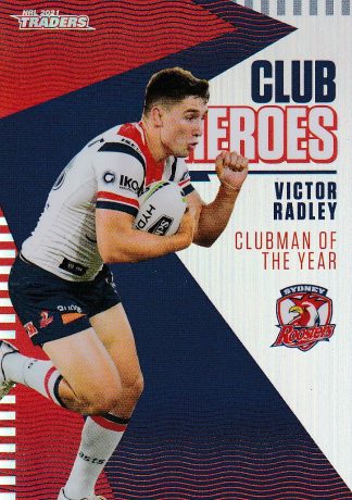 2021 NRL Traders Club Hero - CH28 Victor Radley Sydney Roosters