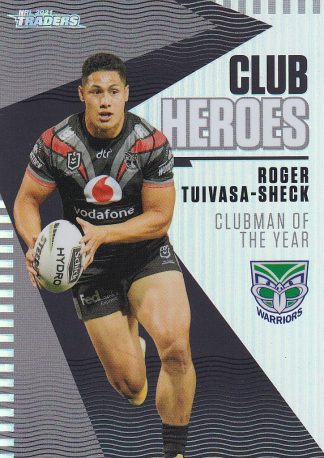 2021 NRL Traders Club Hero - CH30 Roger Tuivasa-Sheck Warriors