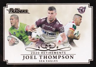 2021 NRL Traders Retirement - R05 Joel Thompson Manly Sea Eagles