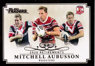 2021 NRL Traders Retirement - R12 Mitchell Aubusson Sydney Roosters