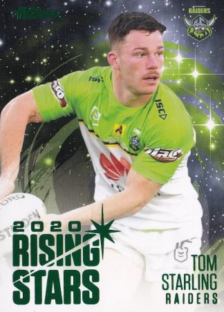 2021 NRL Traders Rising Stars Parallel - RSP02 Tom Starling Canberra Raiders