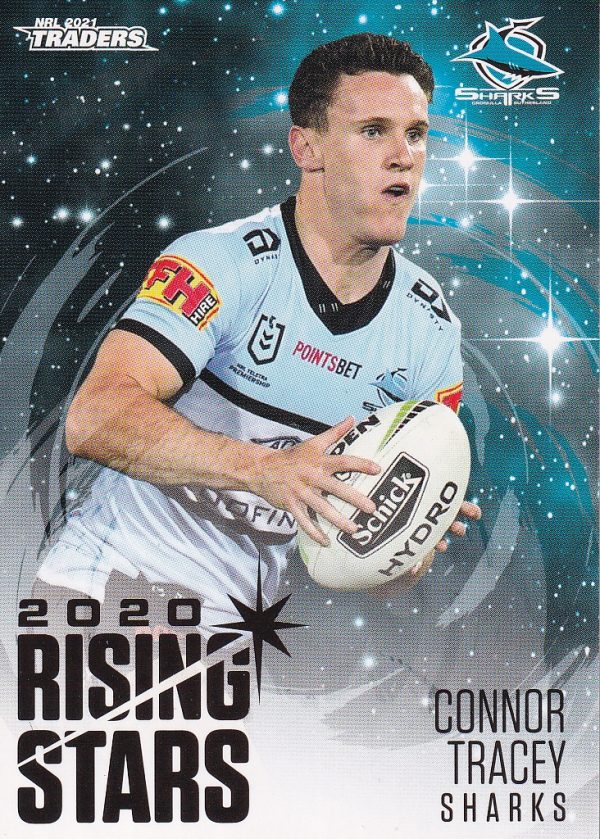2021 NRL Traders Rising Stars - RS11 Connor Tracey Cronulla Sharks