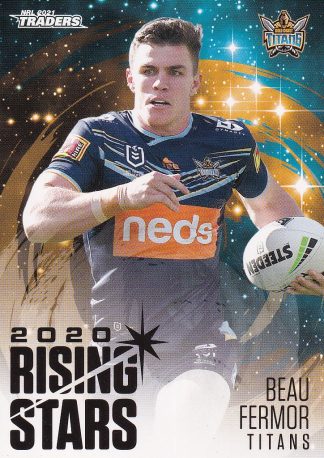 2021 NRL Traders Rising Stars - RS14 Beau Fermor Gold Coast Titans