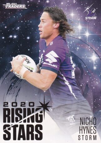 2021 NRL Traders Rising Stars - RS19 Nicho Hynes Melbourne Storm